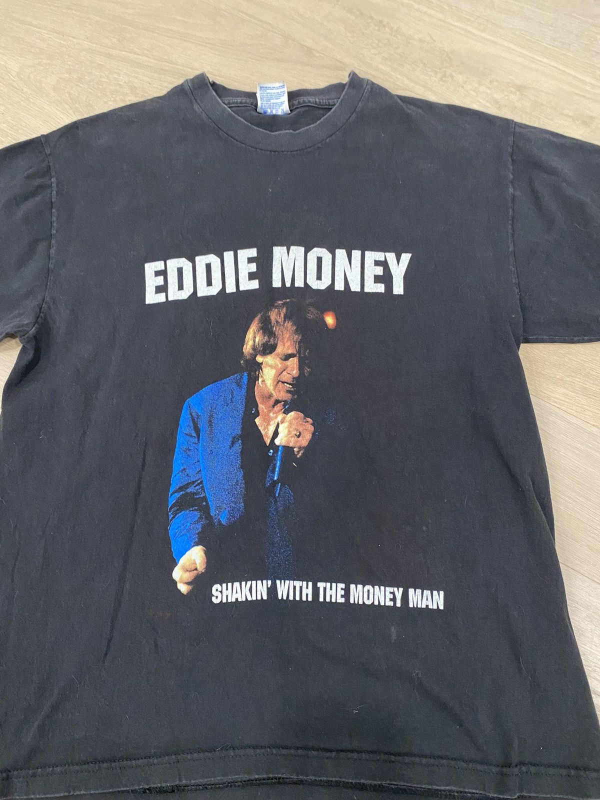 Vintage Vintage Eddie Money rock n roll tshirt Size US L / EU 52-54 / 3 - 2 Thumbnail
