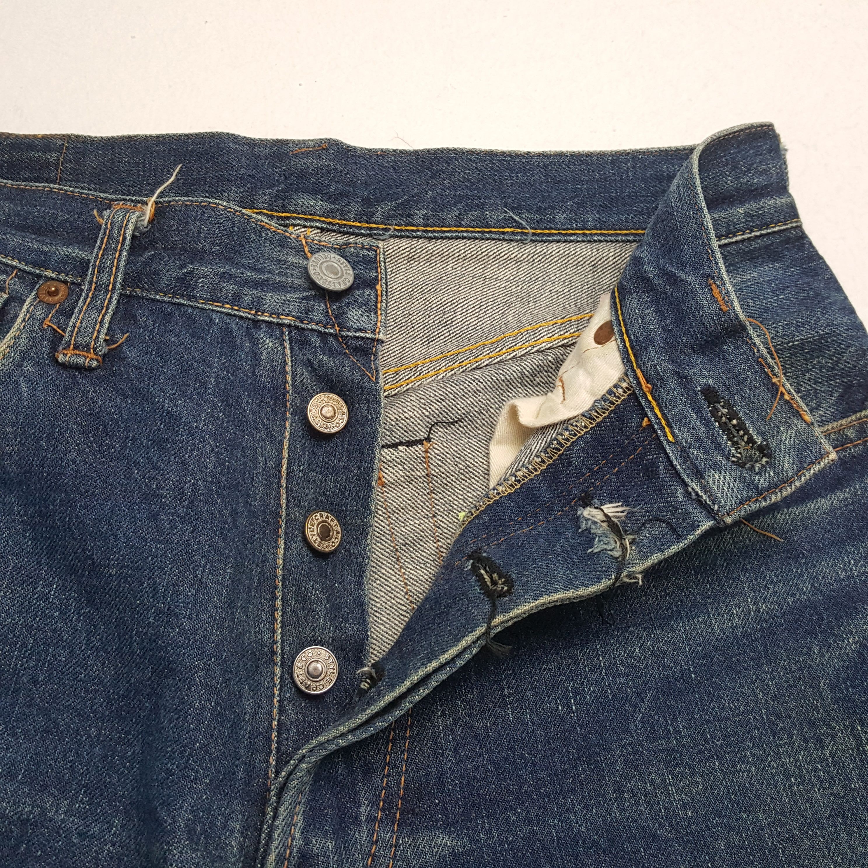 Evisu × Japanese Brand × Vintage Vintage EVIS Japanese Brand Daicock Custom Style Jeans Size US 26 / EU 42 - 13 Thumbnail