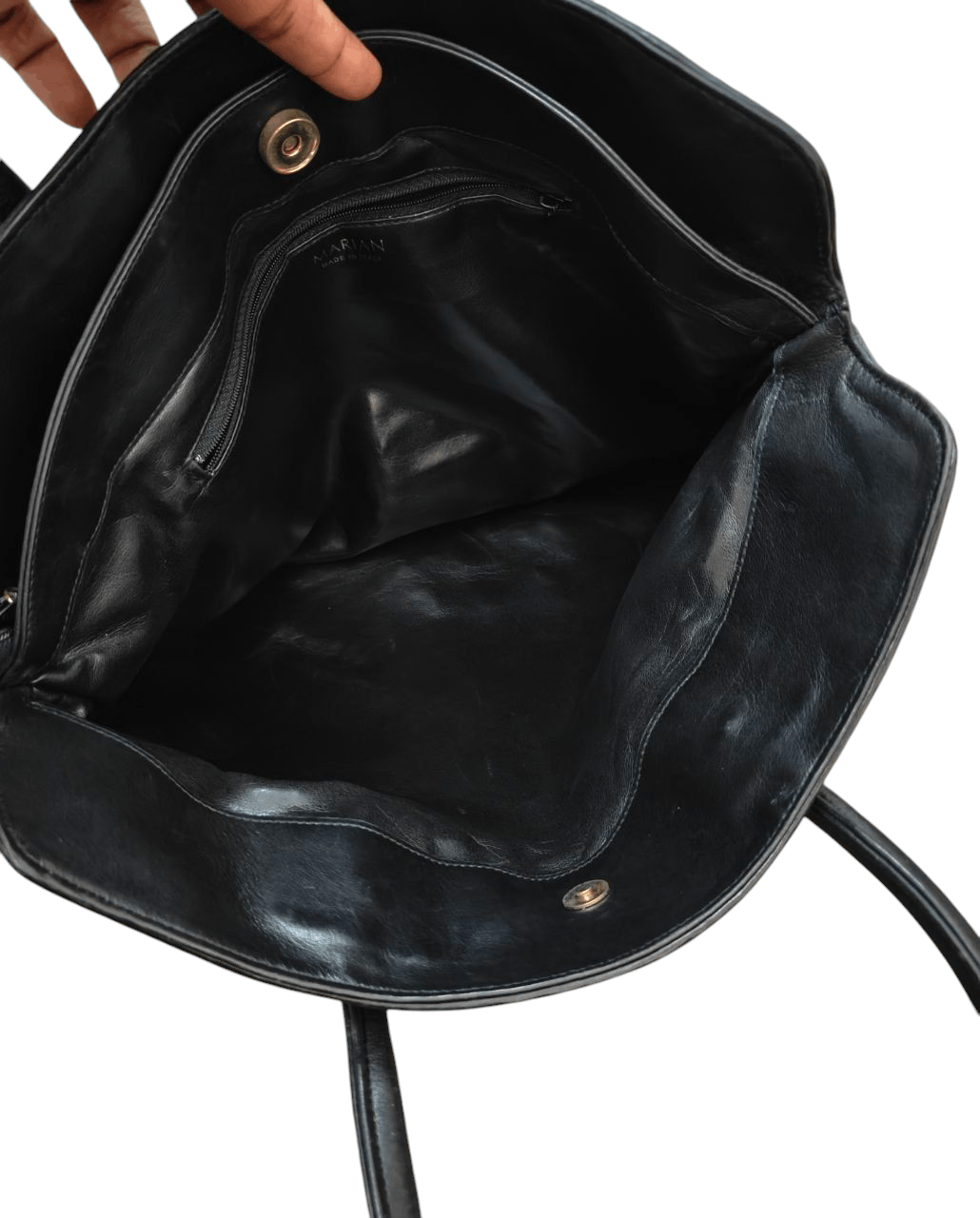 Genuine Leather Marian Made In Italy leather Handbag Size ONE SIZE - 11 Thumbnail