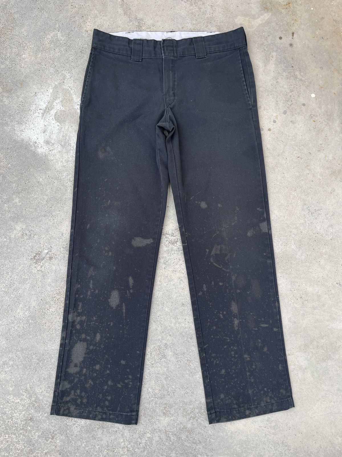Carhartt × Dickies × Vintage Vintage Faded Black Dickies Pants Size US 33 - 1 Thumbnail