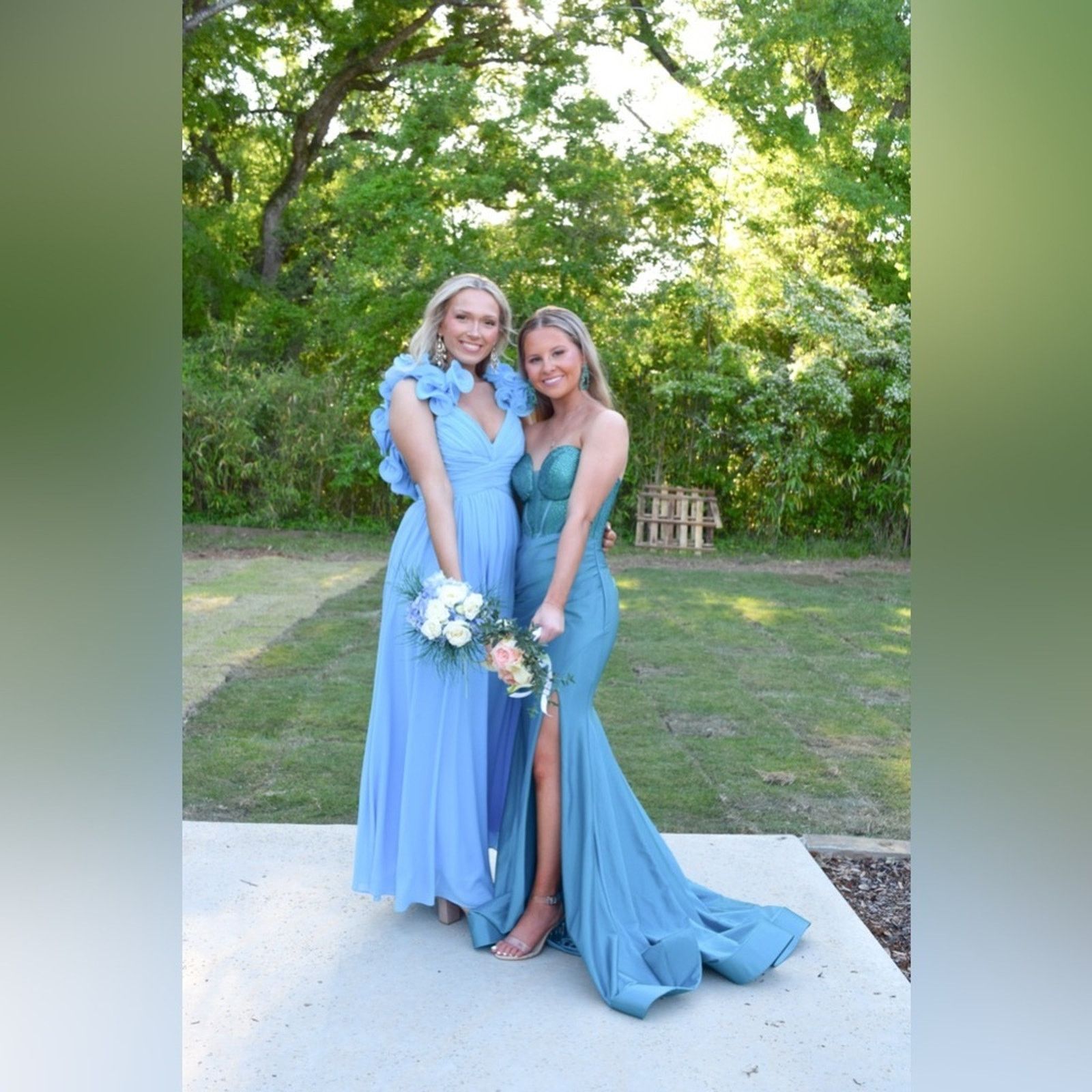 Other COLORS DRESS 3131 DRESS- EMERALD GREEN Size XS / US 0-2 / IT 36-38 - 2 Thumbnail