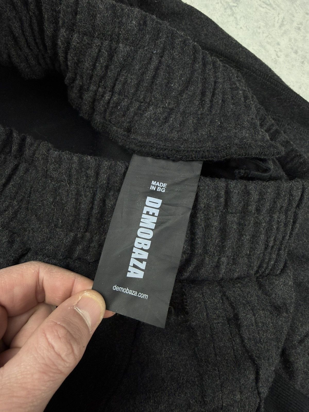 Demobaza Demobaza Wool Drop Crotch Pants Avant-Garde Ninja Size US 32 / EU 48 - 8 Thumbnail