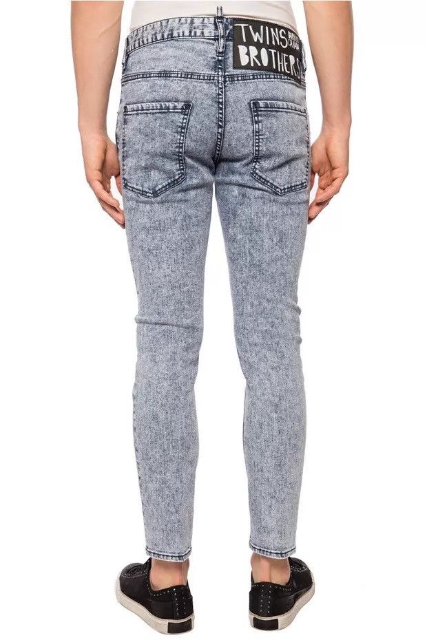 Dsquared2 Dsquared2 D2 Washed Denim Skater Jeans 44 Size US 28 / EU 44 - 3 Thumbnail