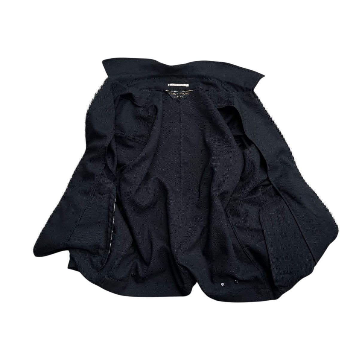 Comme des Garcons Homme Plus Comme des Garcons Homme Plus Garment Treated Layered Zip Jac Size US S / EU 44-46 / 1 - 7 Thumbnail