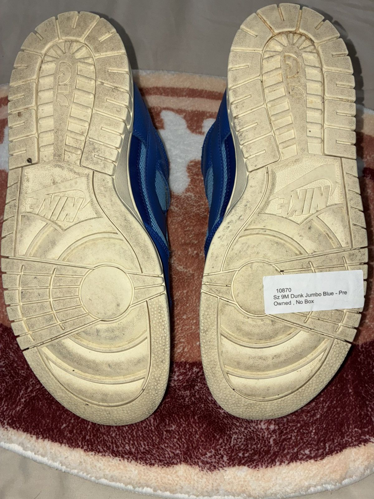 Nike Nike dunk low jumbo blue Size US 9 / EU 42 - 6 Thumbnail