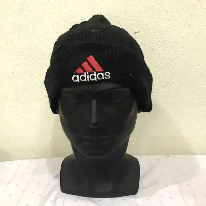 Adidas Adidas Plain Beanie Hat Size ONE SIZE - 2 Thumbnail