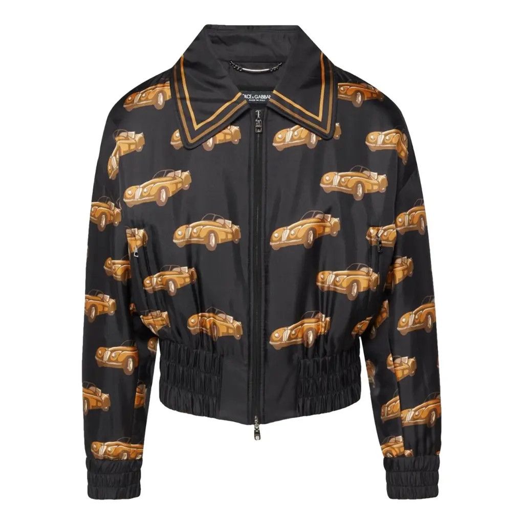 Dolce & Gabbana o1y0125 Bomber Jacket in Multicolor Size US L / EU 52-54 / 3 - 1 Thumbnail
