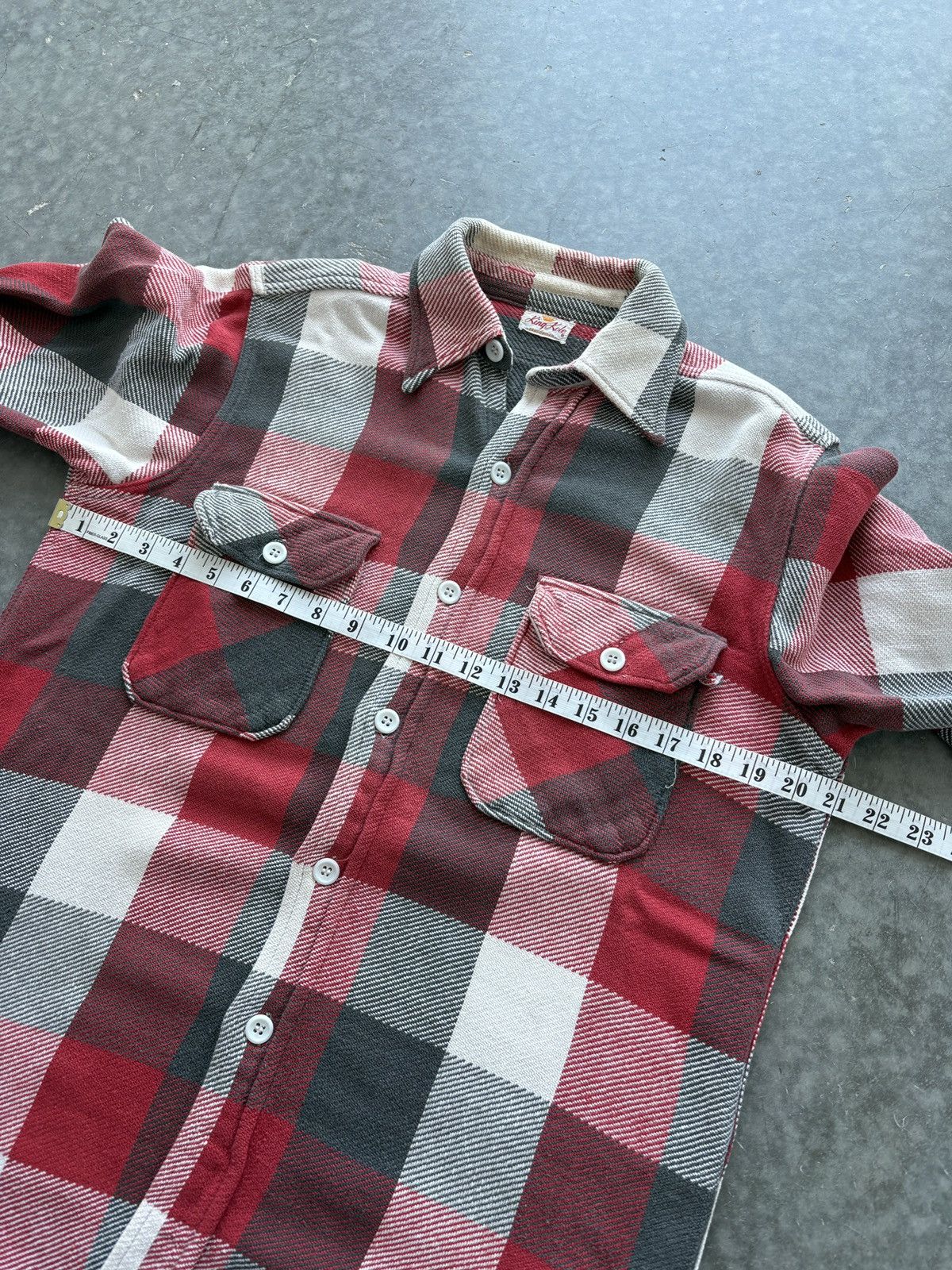 Vintage Vintage 1950s Sanforized King Kole Cotton Flannel Woven Size US L / EU 52-54 / 3 - 12 Thumbnail
