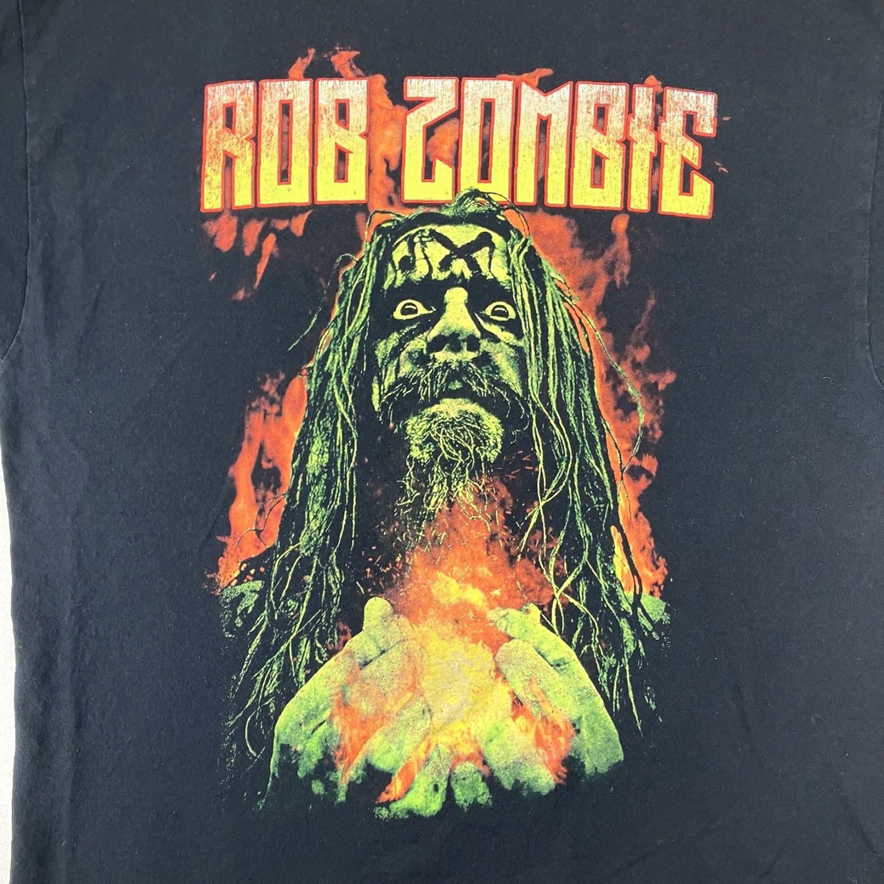 Vintage Rob Zombie T-Shirt XL Black Graphic Print Horror Music All Seasons Crew Neck Short Sleeve Size US XL / EU 56 / 4 - 4 Thumbnail