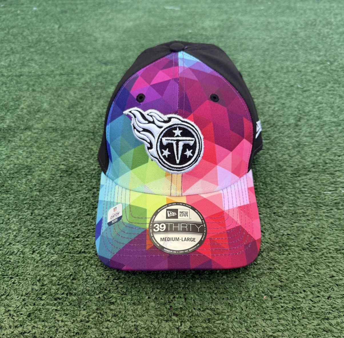 New Era New Era Tennessee Titans NFL 2023 Crucial Catch 39Thirty Size ONE SIZE - 1 Thumbnail