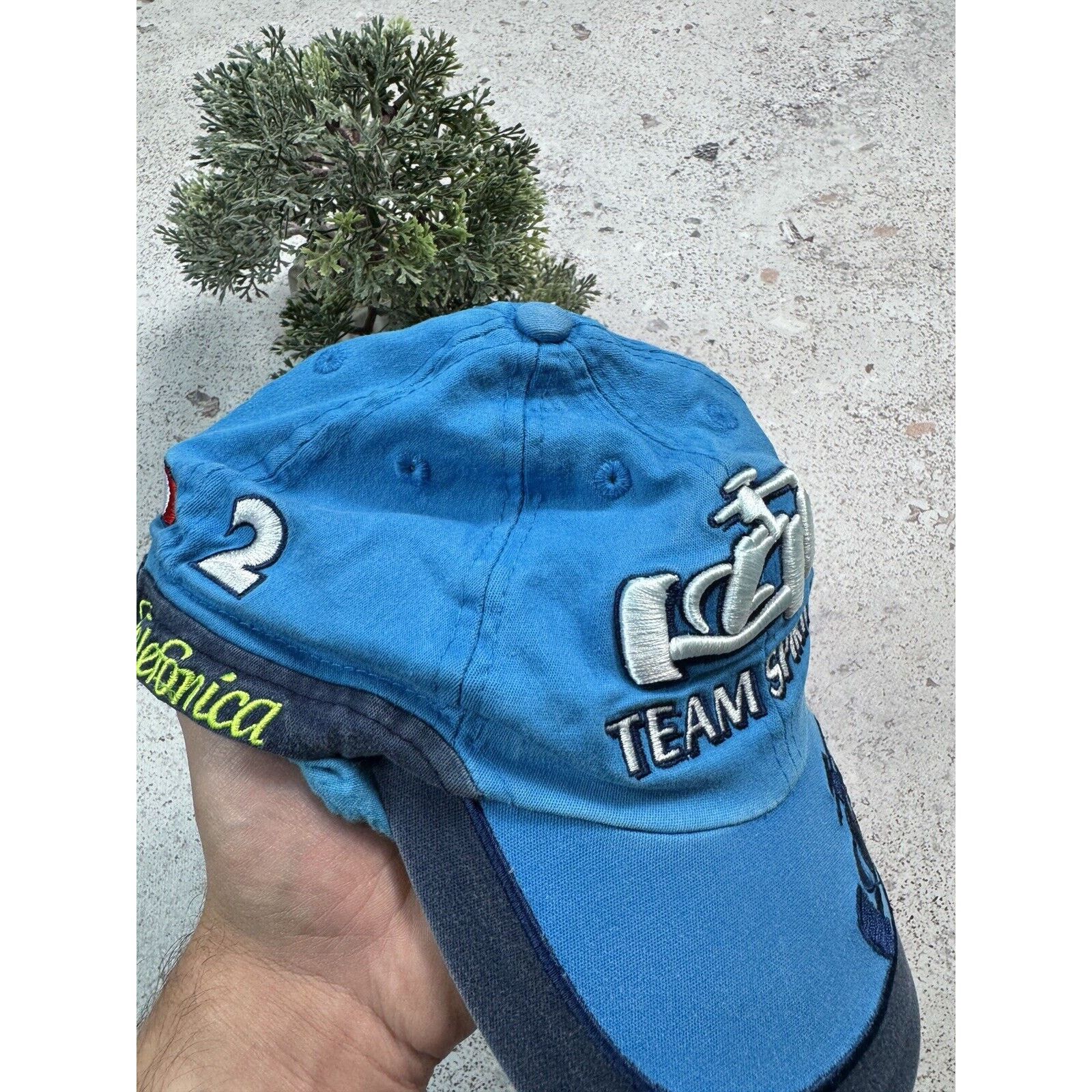 Other Vintage Team Spirit Formula Uno Renault Cap One Size Blue Size ONE SIZE - 7 Thumbnail