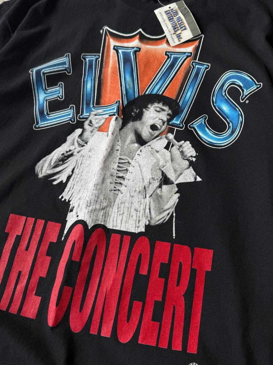 Band Tees elvis presley vintage 1998 Merch Tour t shirt THE CONCERT Size US XL / EU 56 / 4 - 6 Thumbnail