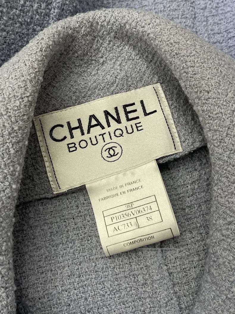 Chanel Chanel Purple lapel coat Size XS / US 0-2 / IT 36-38 - 5 Thumbnail