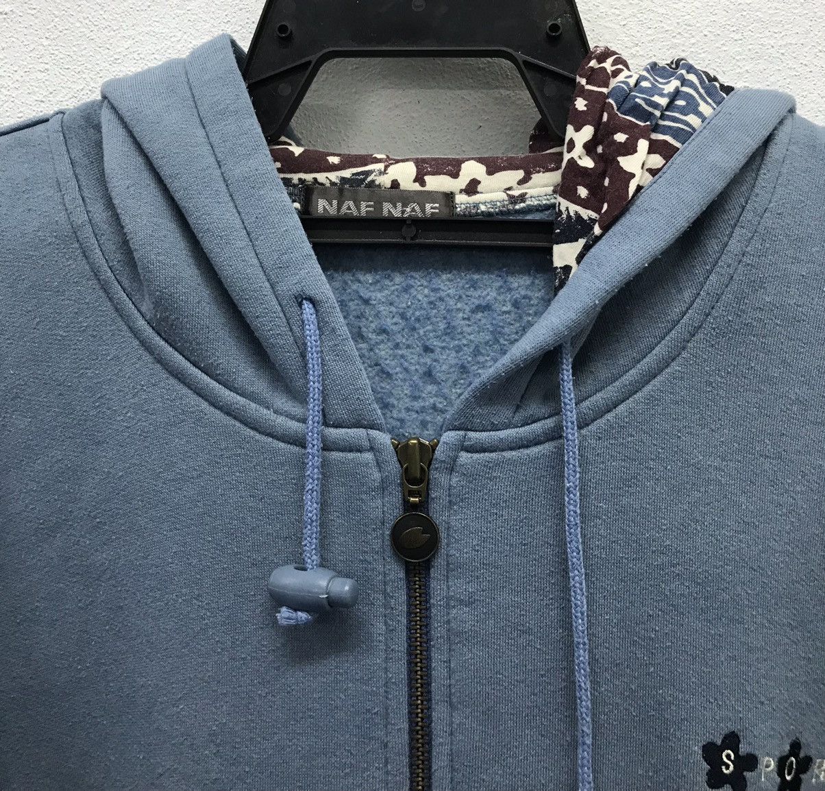 Japanese Brand × Vintage Vintage Naf Naf Sport Jacket Hoodie Size US XL / EU 56 / 4 - 3 Thumbnail