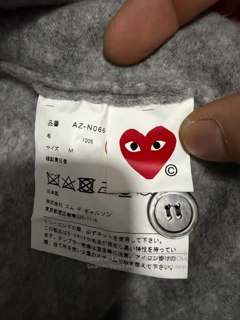 Comme des Garcons Comme Des Garcons Classic Cashmere Cardigan Size M / US 6-8 / IT 42-44 - 6 Thumbnail