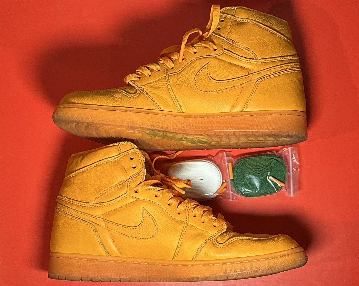 Jordan Brand Size 12 - Air Jordan 1 Retro OG G8RD High Orange Peel Size US 12 / EU 45 - 3 Thumbnail