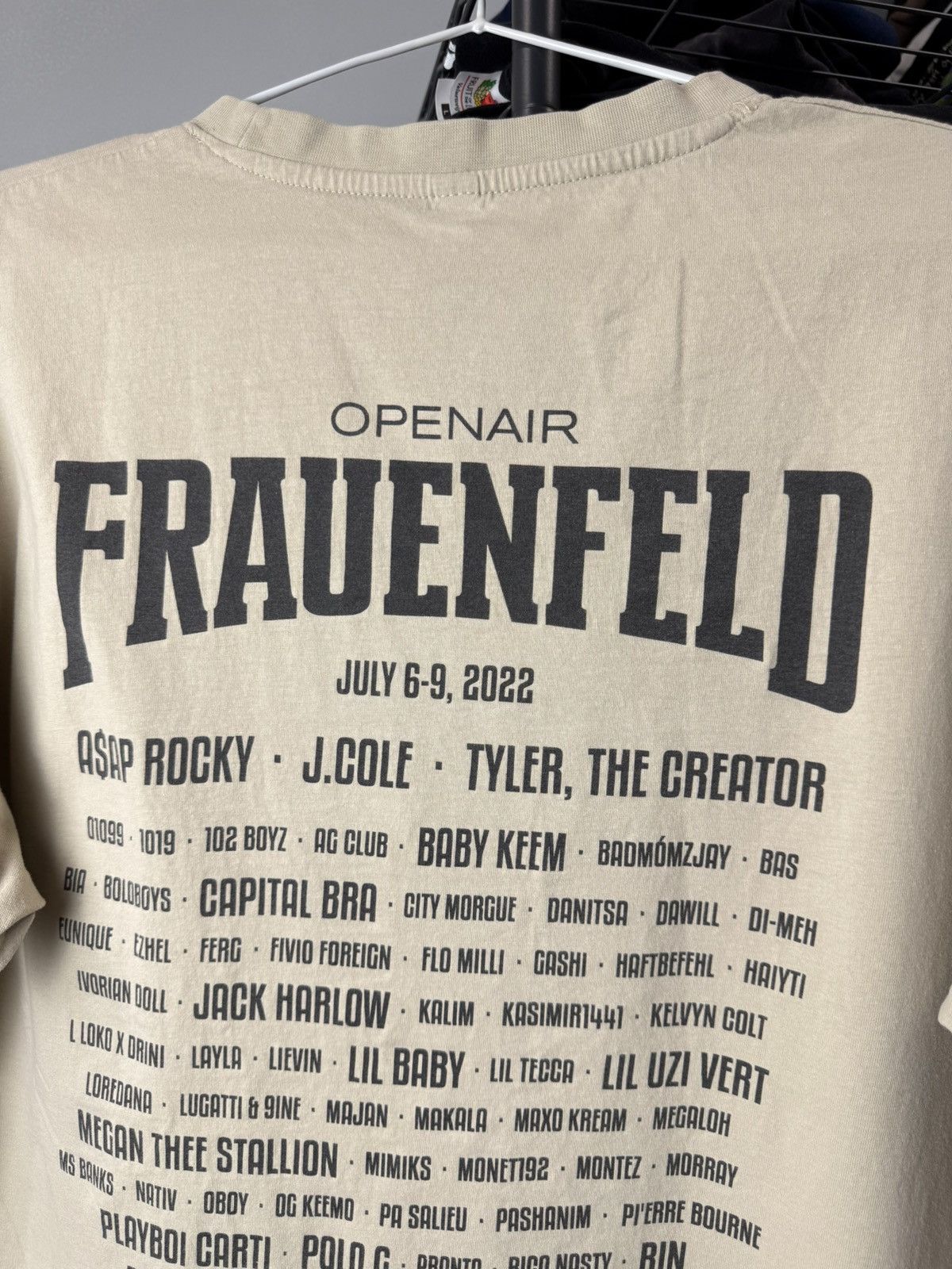 Band Tees Snipes Open Air 23 Frauenfeld T Shirt Travis Scott Kendrick Size US XXL / EU 58 / 5 - 6 Thumbnail