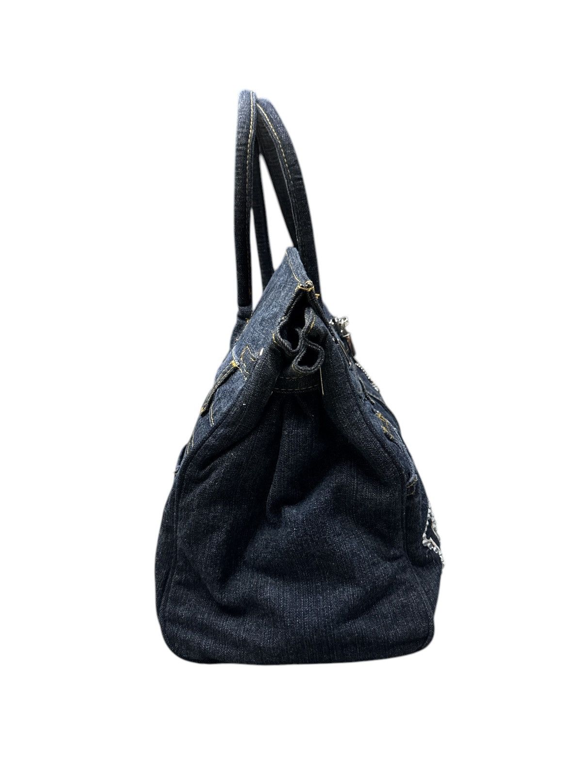 Handmade VINTAGE DENIM HANDMADE HANDBAG Size ONE SIZE - 4 Thumbnail