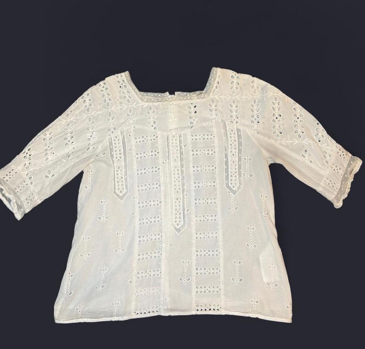 Maje Maje embroidered blouse size 2 Size M / US 6-8 / IT 42-44 - 1 Thumbnail