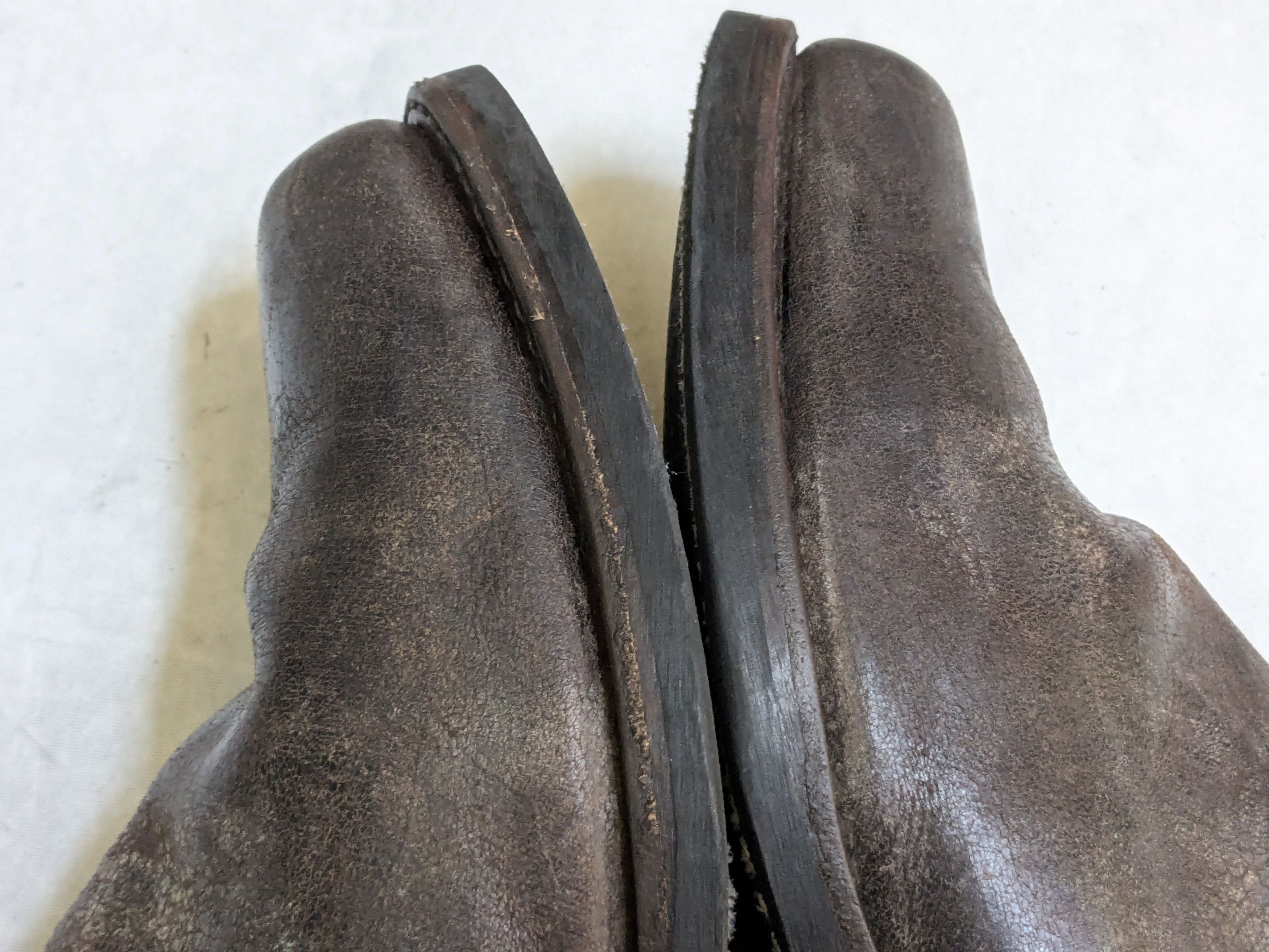 Frye Frye Harness Brown 13 M Leather Strap Buckle Size US 13 / EU 46 - 9 Thumbnail