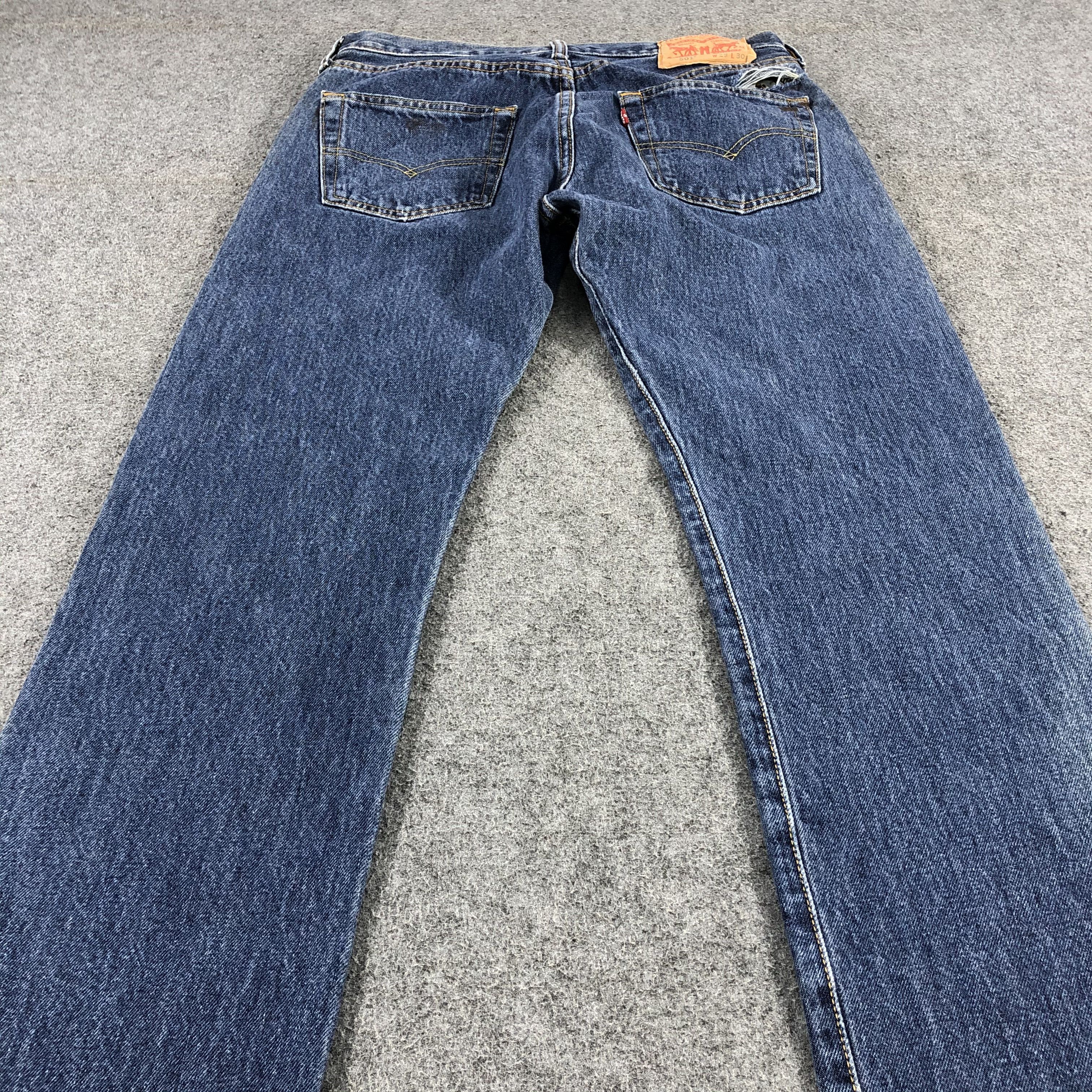 Levi's × Vintage Vintage Blue Wash Levis 501 Jeans-JM1721 Size US 30 / EU 46 - 4 Thumbnail