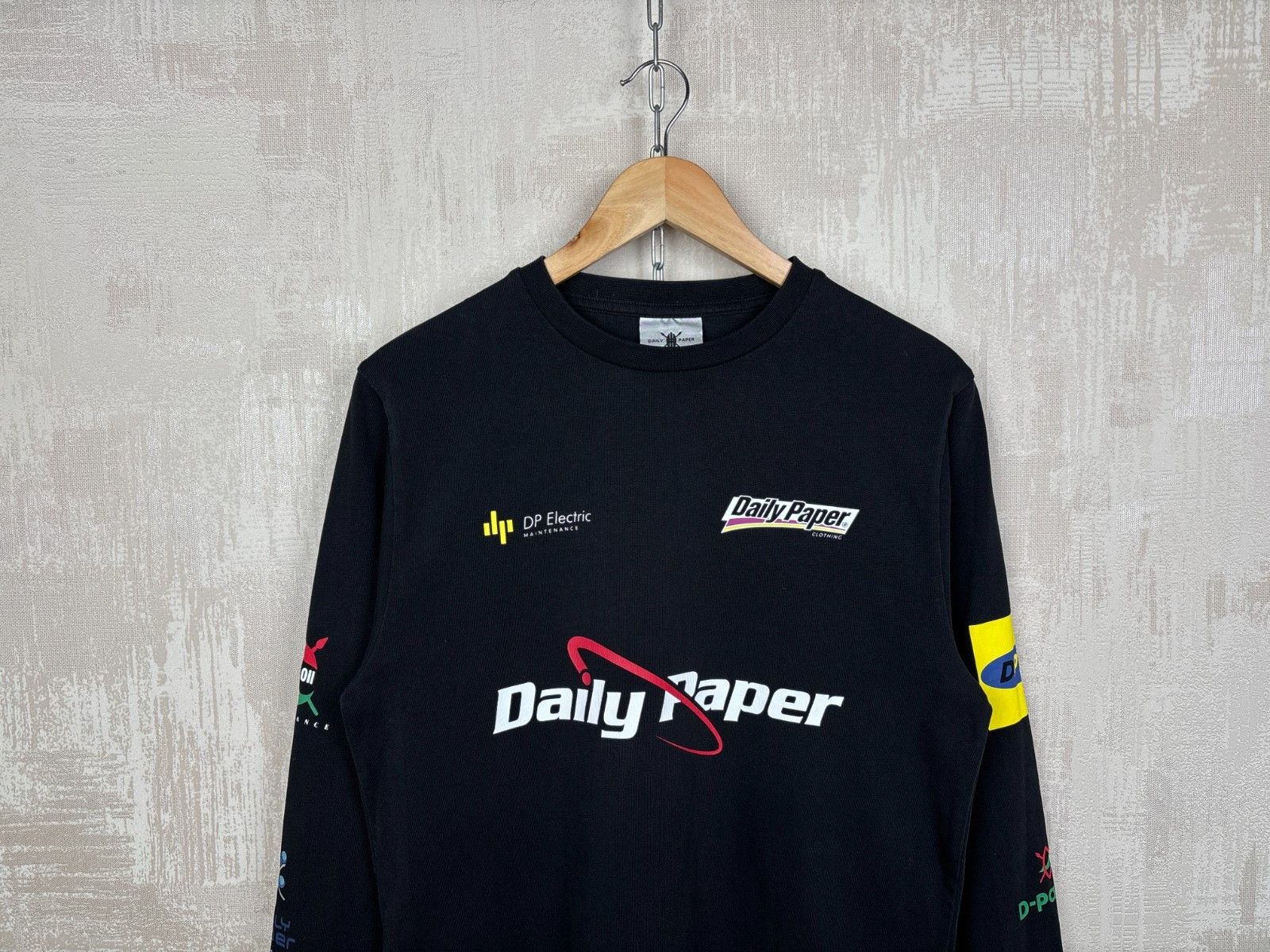 Daily Paper Daily Paper Feff Graphic Long Sleeve T-shirt Black Size US M / EU 48-50 / 2 - 3 Thumbnail