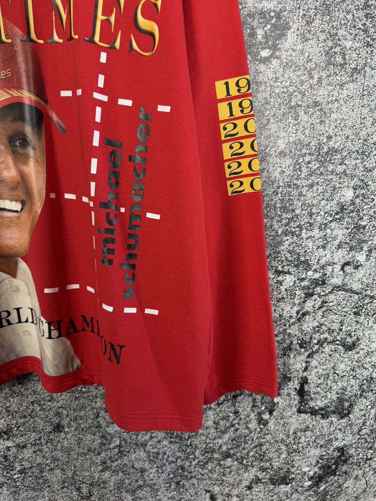 Formula 1 × Vintage Rare Michael Schumacher Vintage Racing F1 World Champion Size US XXL / EU 58 / 5 - 5 Thumbnail