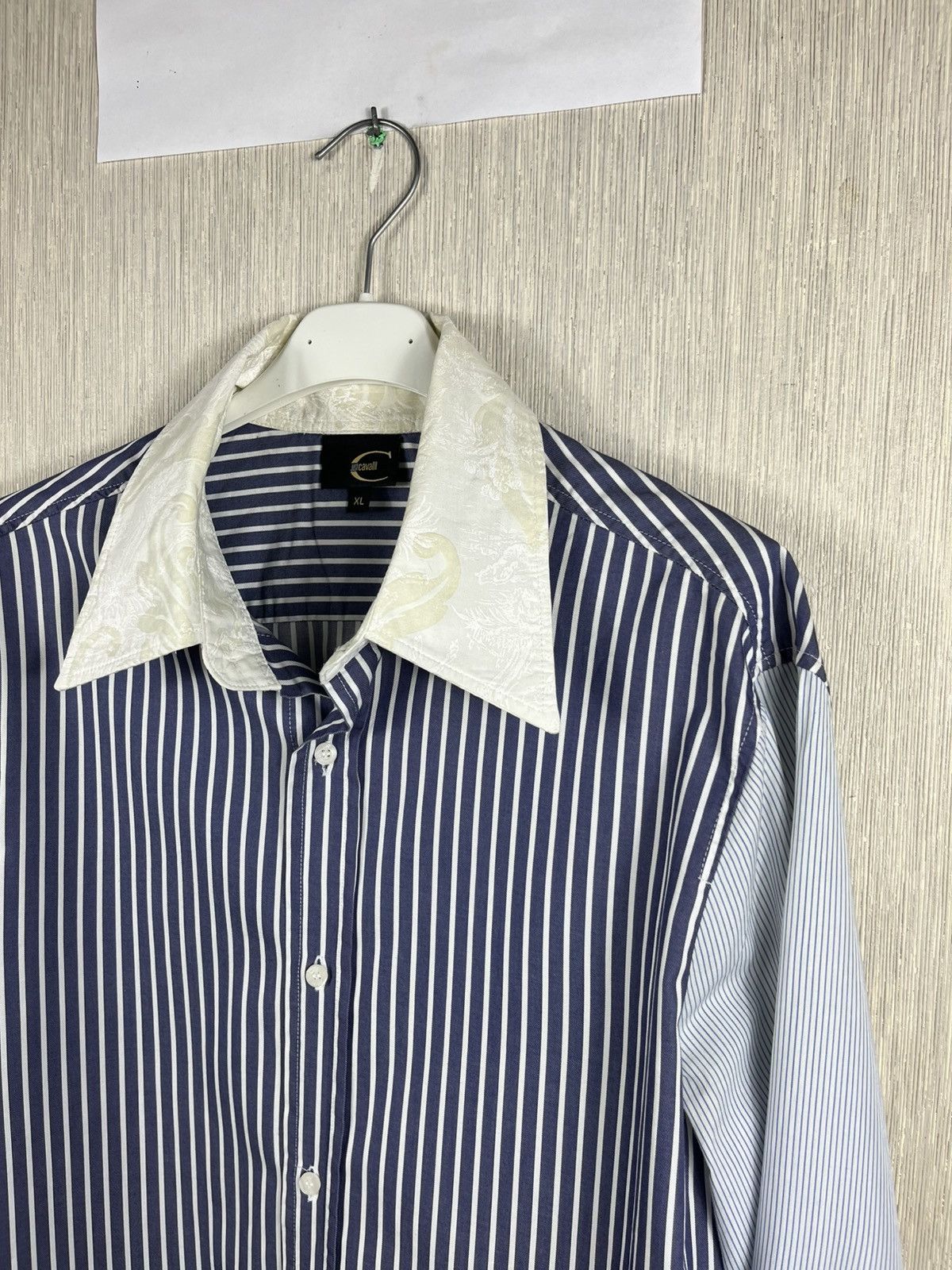 Roberto Cavalli Vintage Roberto Just Cavalli luxury baroque striped shirt Size US S / EU 44-46 / 1 - 16 Thumbnail