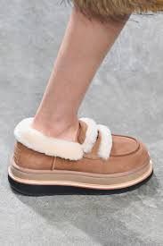 Sacai × Ugg UGG x sacai Shearling Loafer suede Chestnut Size US 9 / EU 42 - 8 Thumbnail