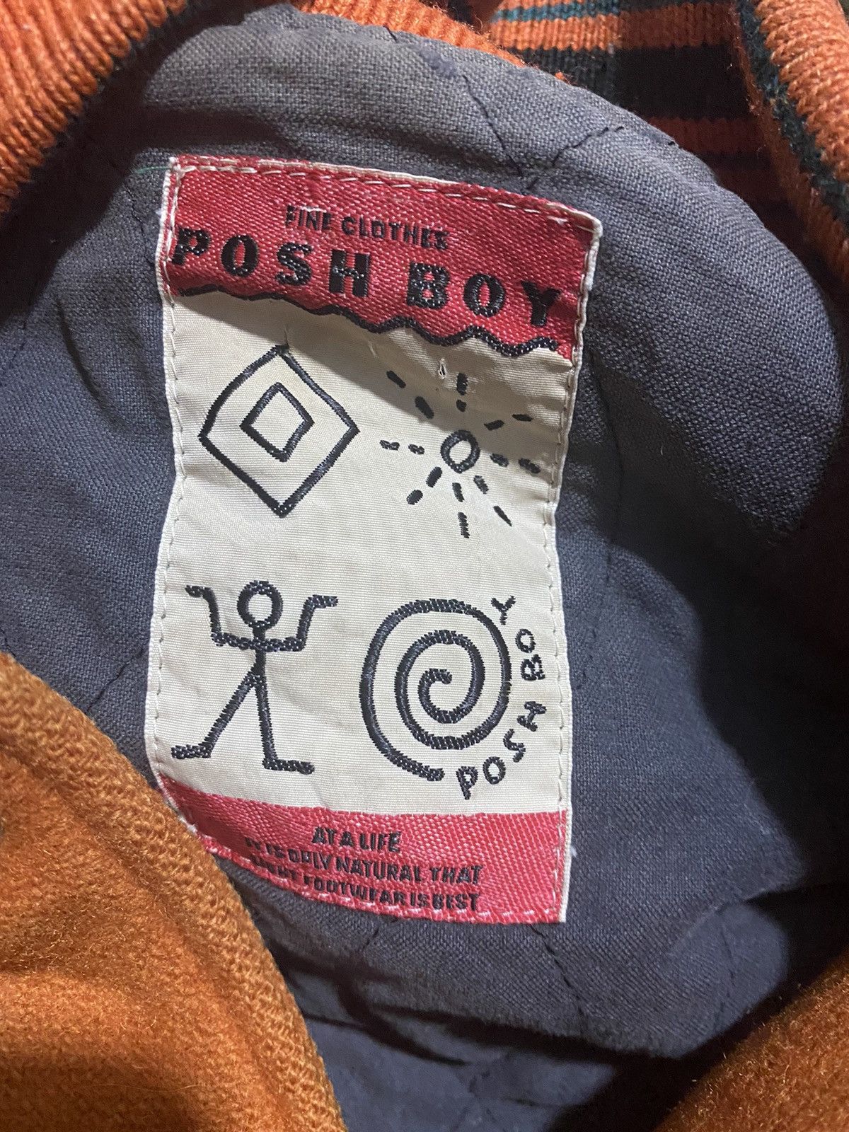 Japanese Brand 🔥SALE🔥Vintage 80s PoshBoy Varsity Jacket Leather Sleeve Size US M / EU 48-50 / 2 - 8 Thumbnail