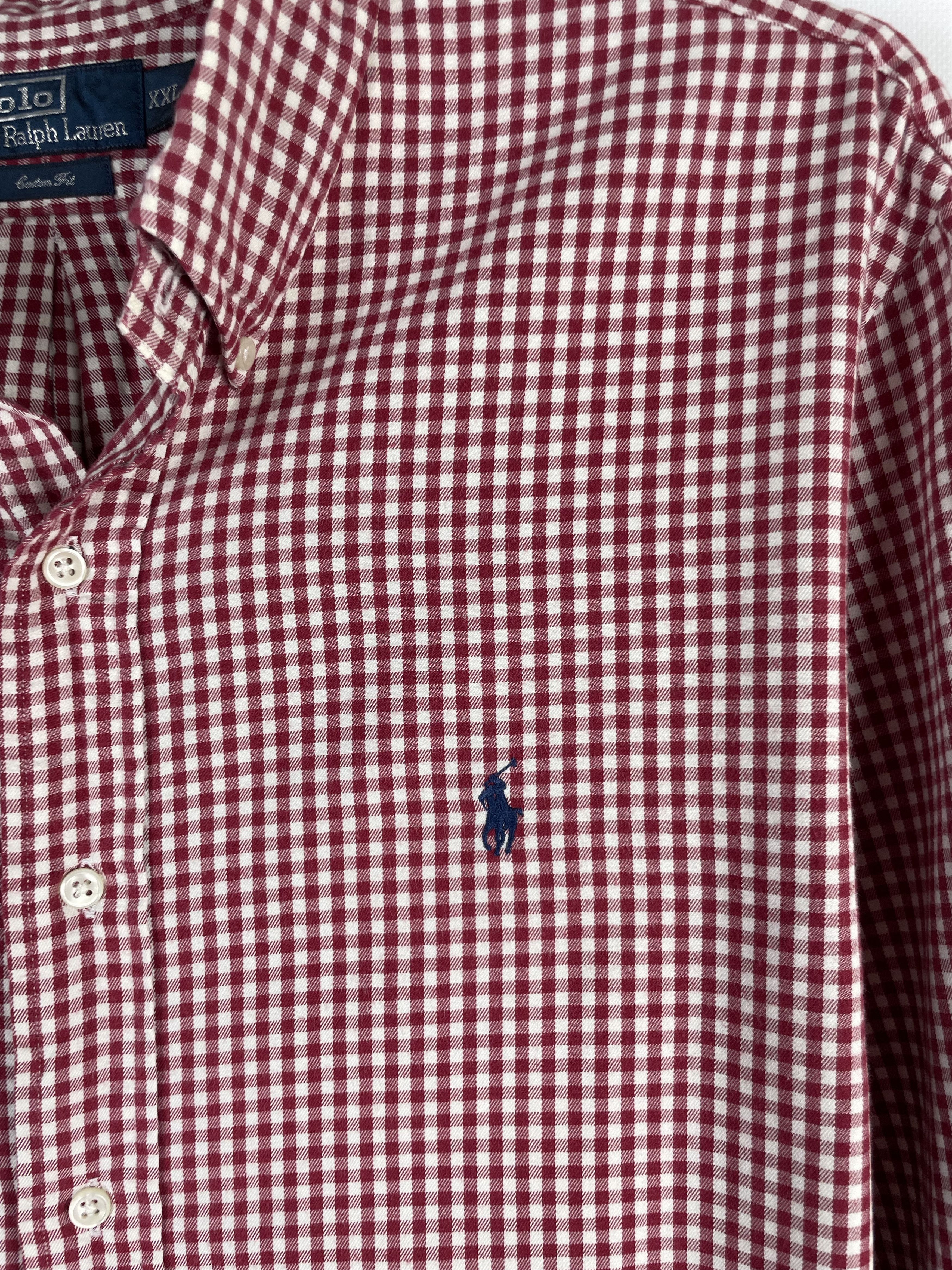 Polo Ralph Lauren Polo Ralph Lauren Vintage Mens Shirt Size US XXL / EU 58 / 5 - 5 Thumbnail