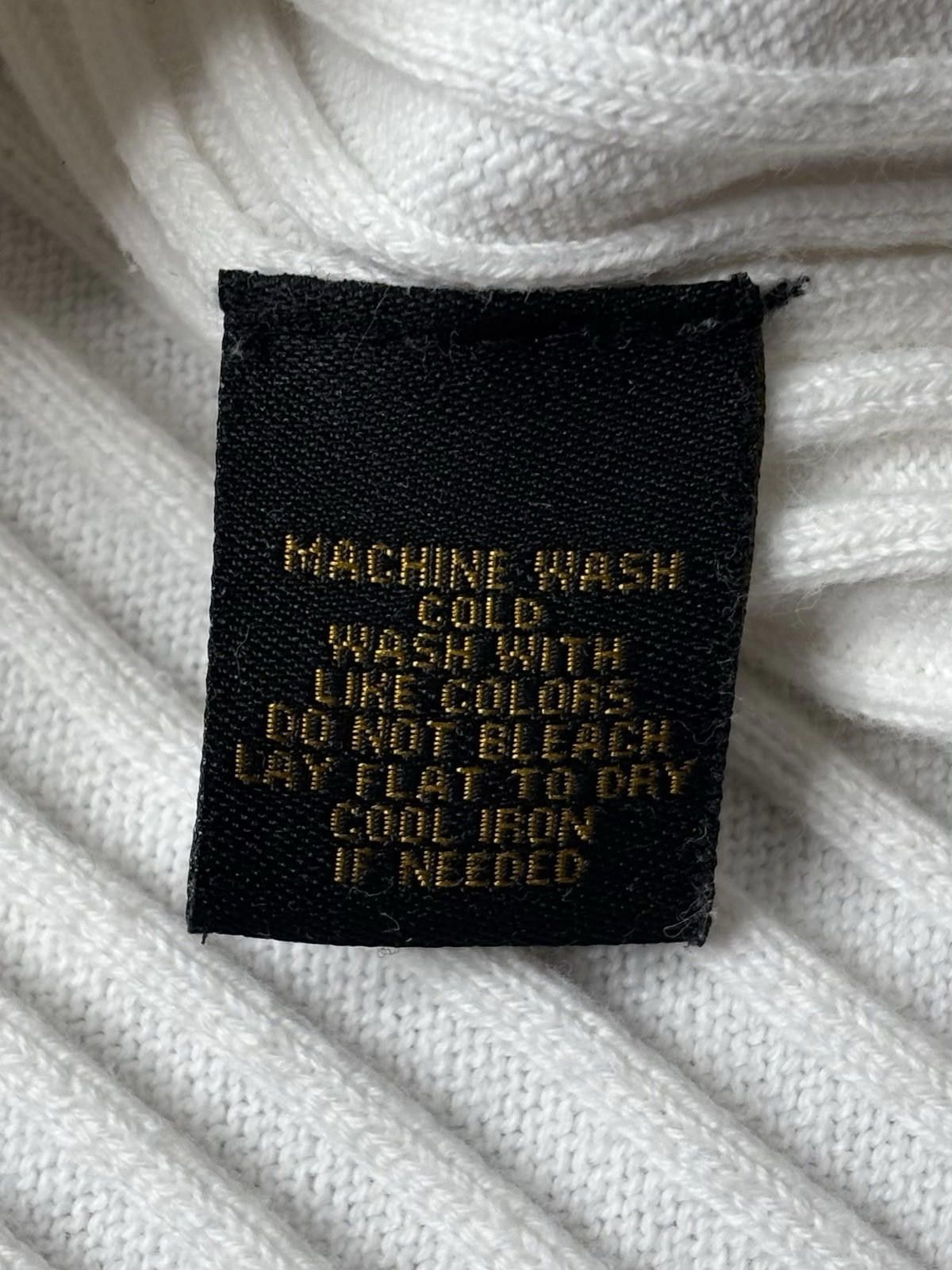 Polo Ralph Lauren Lauren Jeans Company Sweater Women's Medium Ribbed Gold Size M / US 6-8 / IT 42-44 - 11 Thumbnail