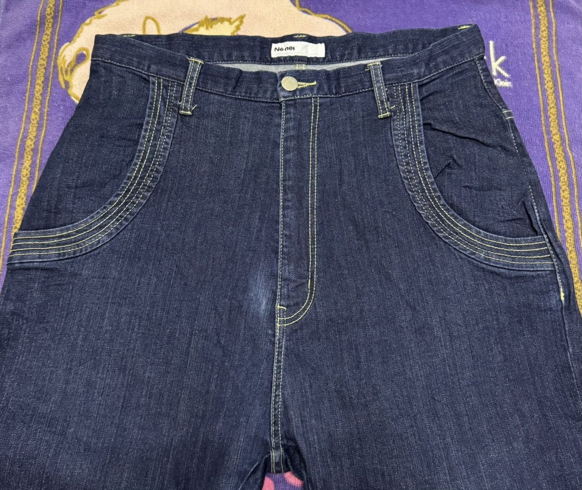 Ne-Net NE-NET Issey Miyake Soft Denim Pant Size US 31 - 4 Thumbnail