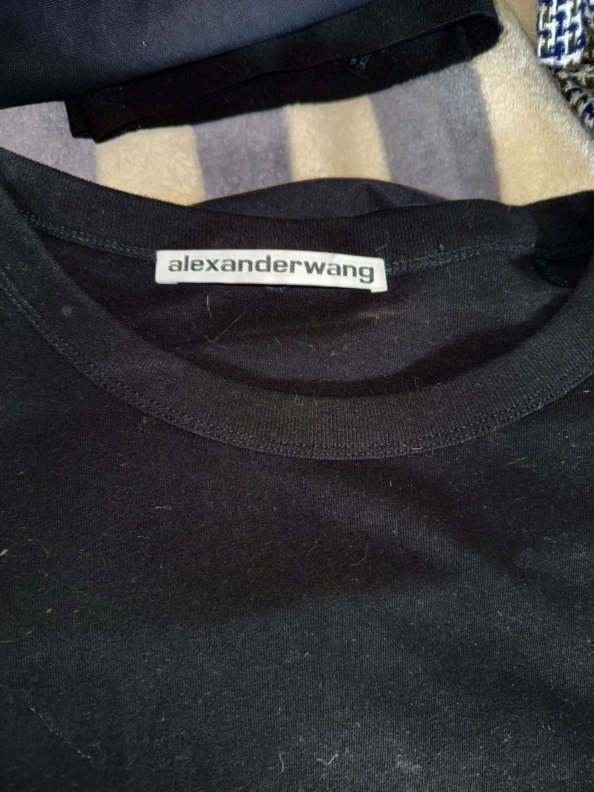 Alexander Wang Alexander Wang Logo Long Sleeve Size US XL / EU 56 / 4 - 2 Thumbnail