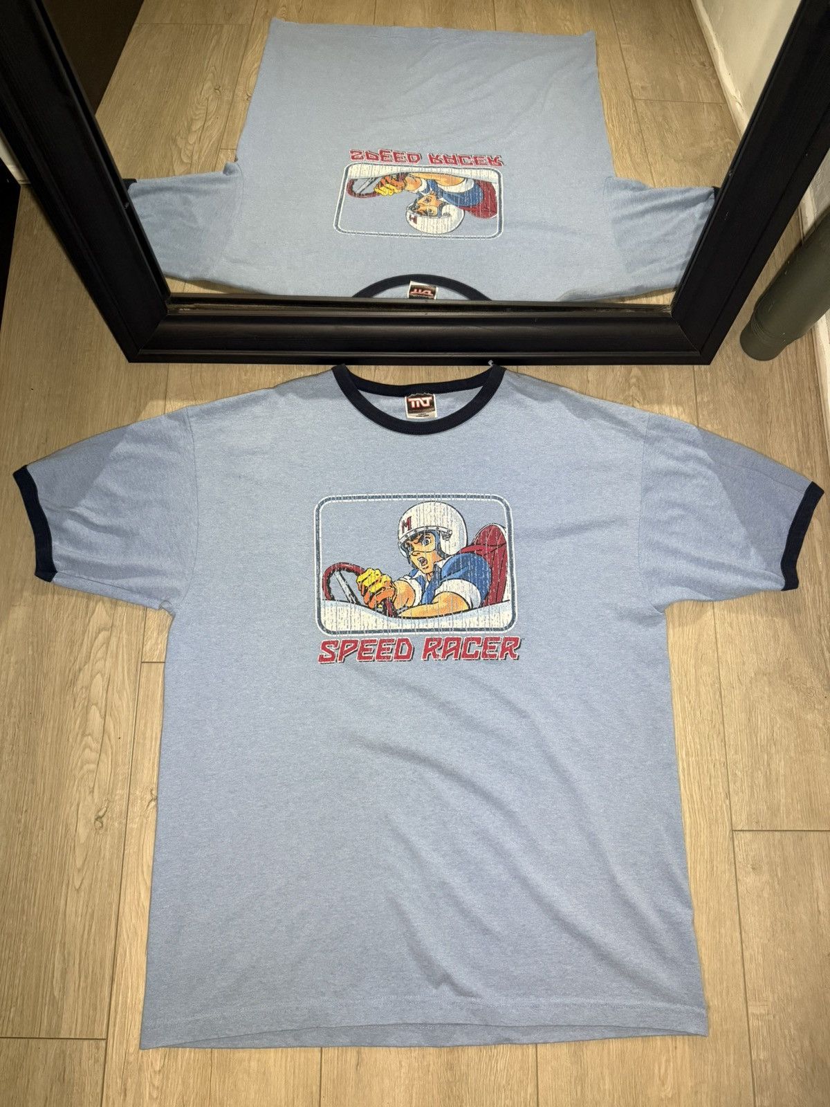 Vintage Vintage / Y2K 1990s / 2000s Speed Racer Promo Shirt Size US XL / EU 56 / 4 - 1 Thumbnail