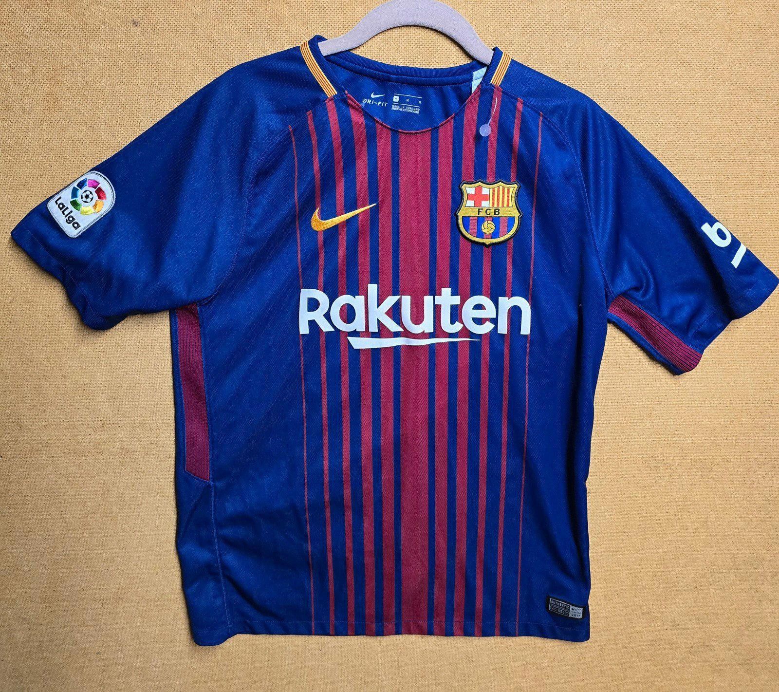 Nike Barcelona Jersey Home Football Soccer Shirt 2017 Sz M Size US M / EU 48-50 / 2 - 1 Thumbnail