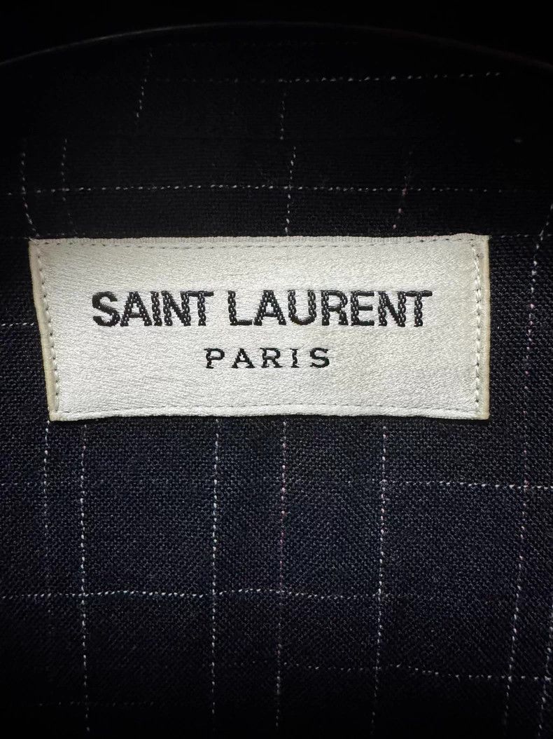 Saint Laurent Paris Saint Laurent Paris size 39 14fw show Cuban collar silk bl Size US M / EU 48-50 / 2 - 6 Thumbnail