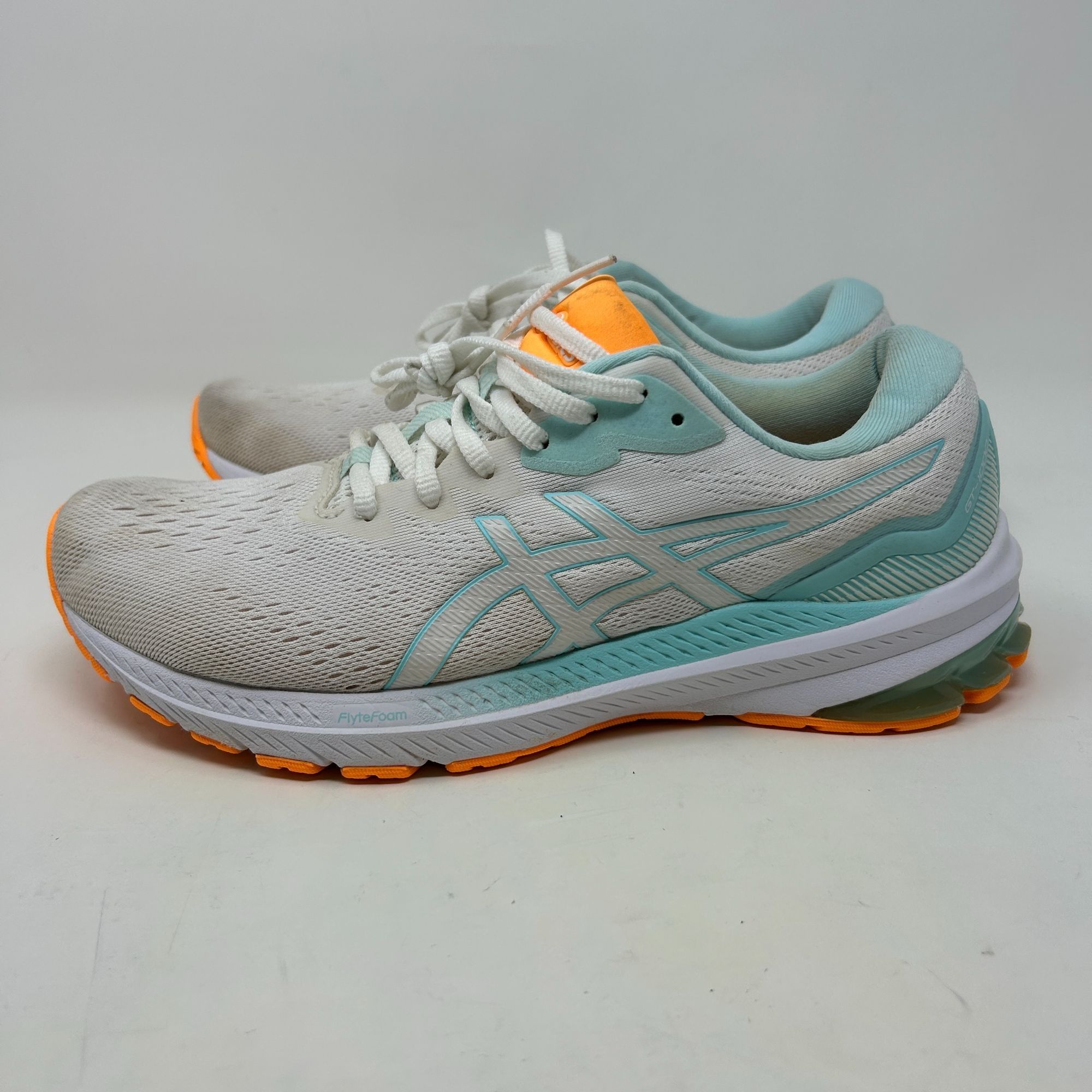 Asics Asics Wmns GT 1000 11 'White Clear Blue' Running Shoes Size Size US 9.5 / IT 39.5 - 1 Thumbnail