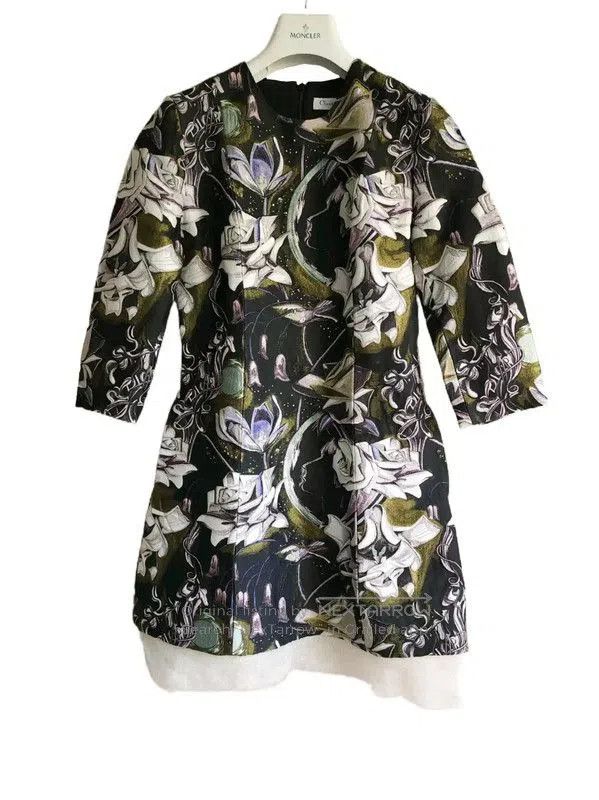 Dior Dior Floral Bodycon Dress for Women . Size XS / US 0-2 / IT 36-38 - 2 Thumbnail