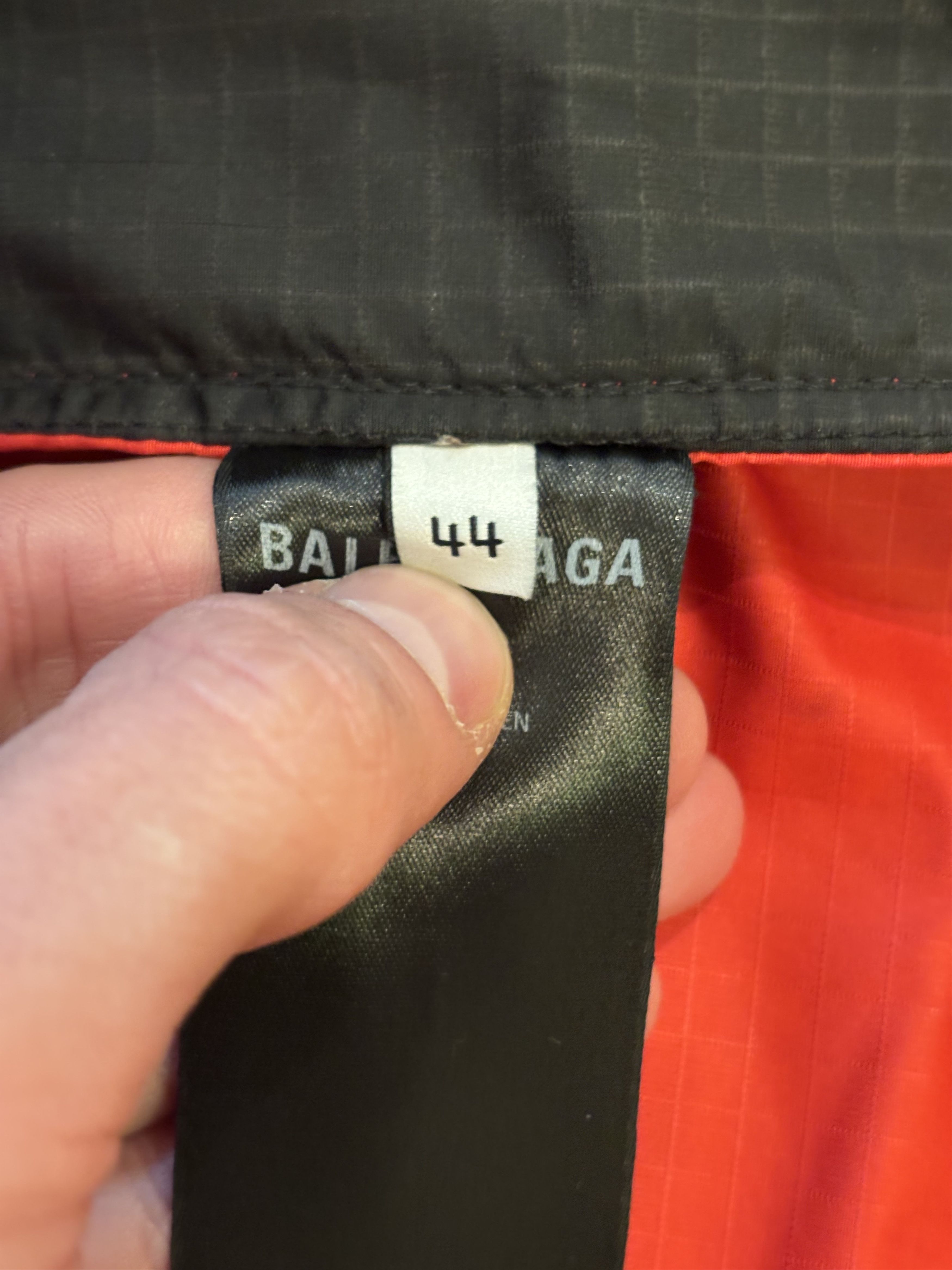 Balenciaga Coach jacket oversize Balenciaga rouge bleu noir Size US XL / EU 56 / 4 - 13 Thumbnail