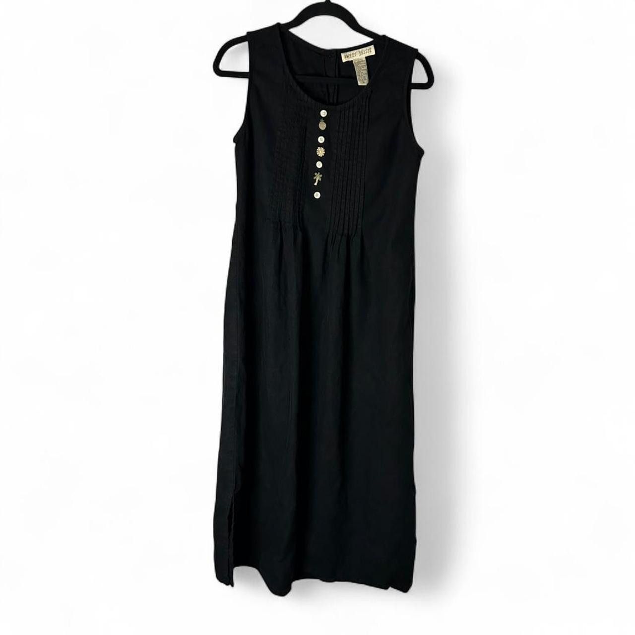 Other Sweet Jessie Black Sleeveless Midi Vintage Size M / US 6-8 / IT 42-44 - 1 Thumbnail