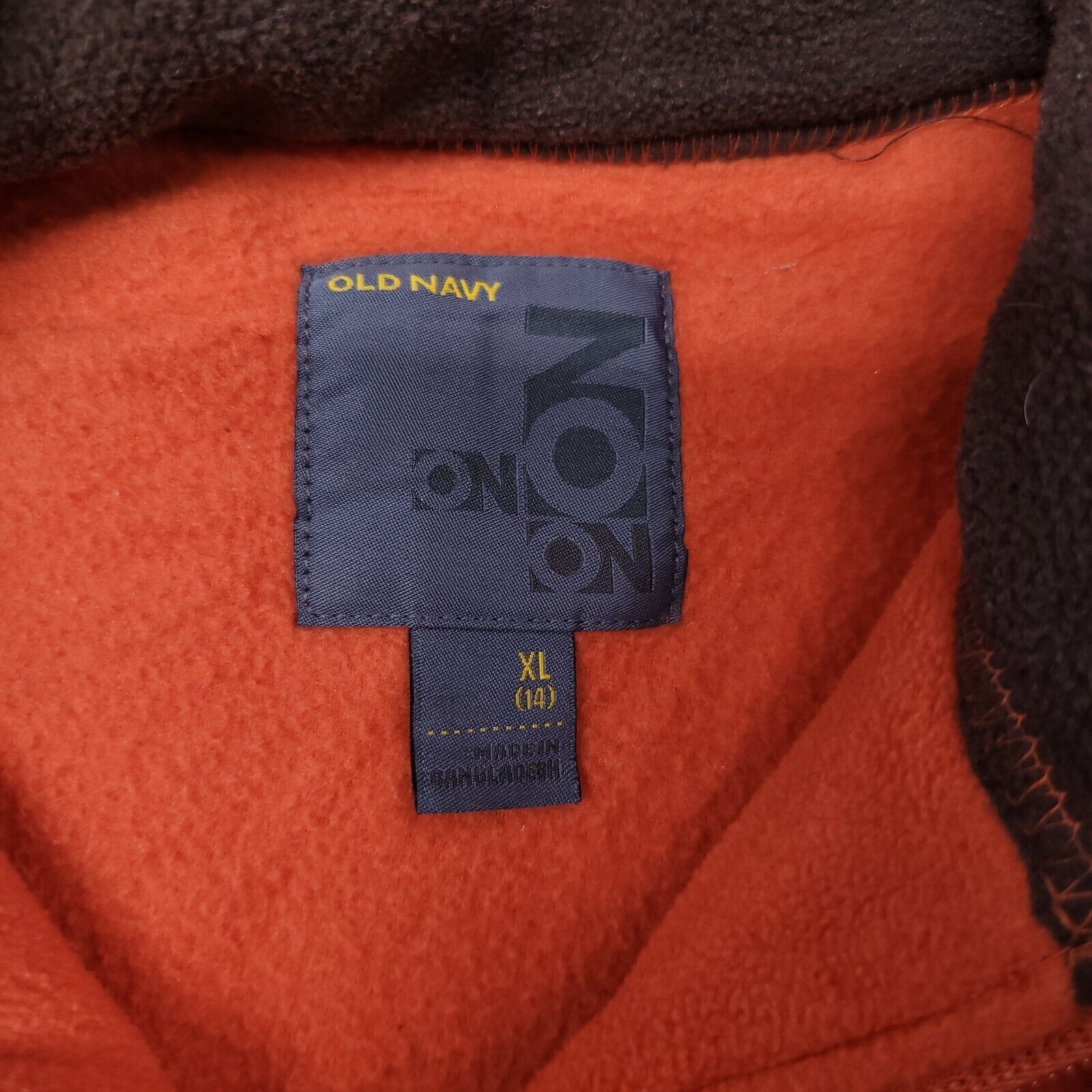 Old Navy Old Navy Pullover Jacket Mens Size Extra Large XL Orange Size US XL / EU 56 / 4 - 4 Thumbnail