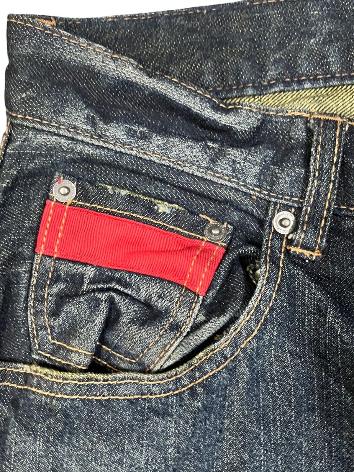 Beauty Beast Vintage Amore Puro Tiger Clawmark Denim Size US 30 / EU 46 - 4 Thumbnail