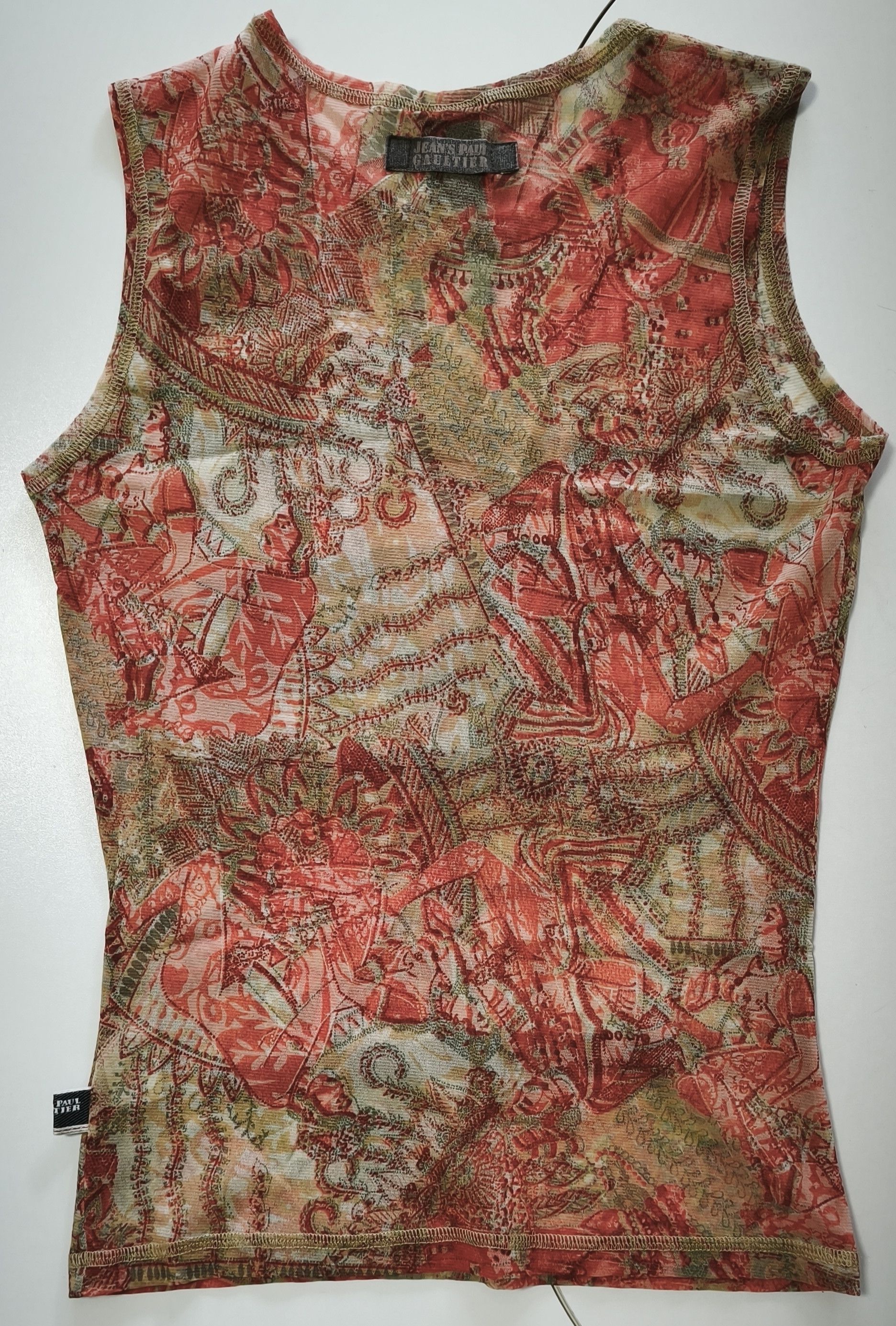 Jean Paul Gaultier 2000's - Kamasutra print tank top Size S / US 4 / IT 40 - 21 Thumbnail
