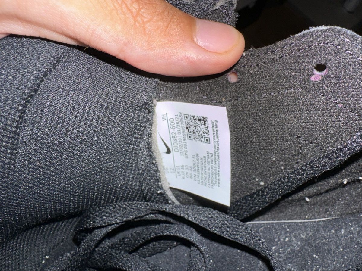 Fragment Design × Nike Nike Dunk Fragment (Sole dyed) Size US 12 / EU 45 - 7 Thumbnail