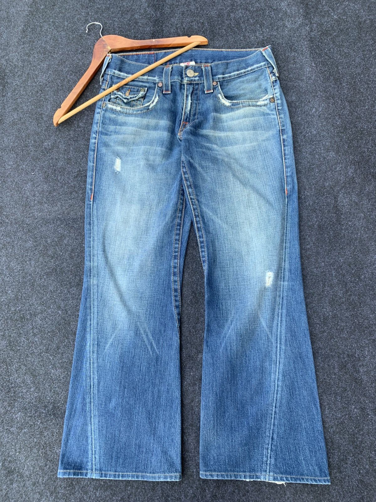 True Religion VINTAGE FLARE TRUE RELIGION.MADE IN USA 🇺🇸. (32) Size US 32 / EU 48 - 1 Thumbnail