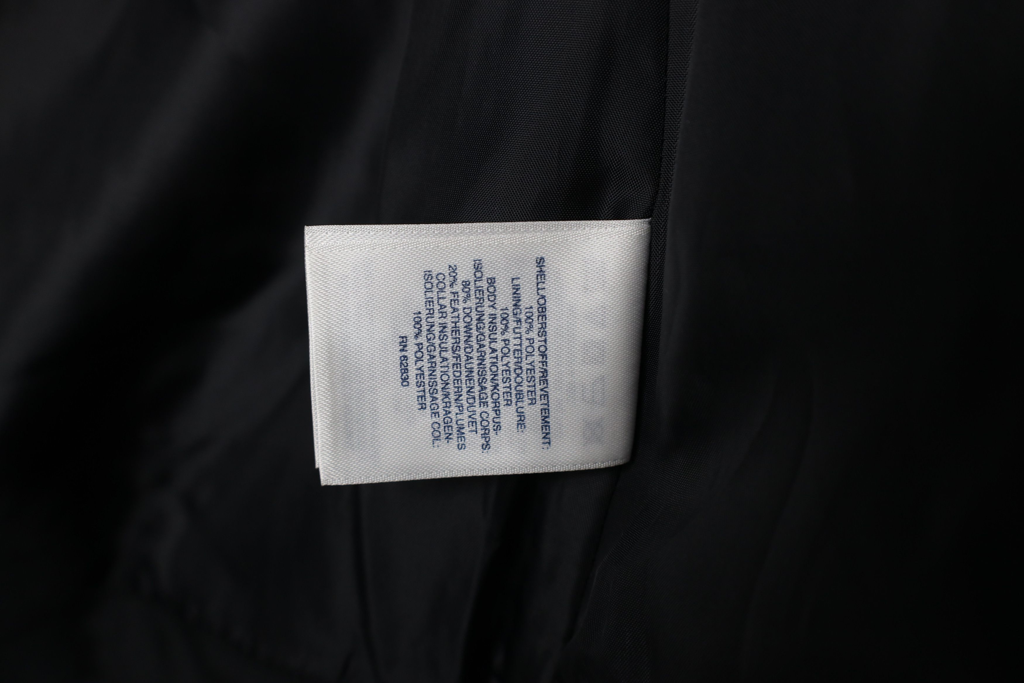 Lands' End × Vintage New Lands End Duck Down 600 Fill Puffer Vest Jacket Black Size XS / US 0-2 / IT 36-38 - 9 Thumbnail