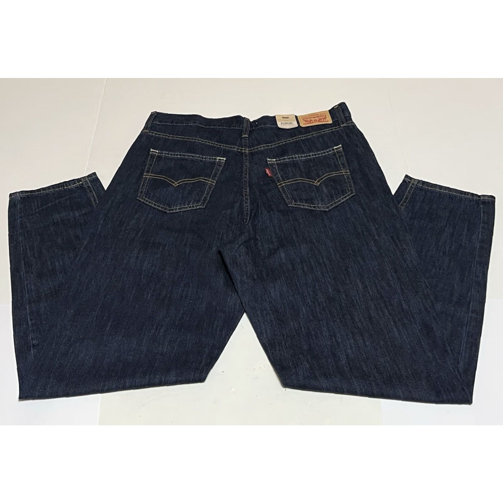Levi's VINTAGE Levi's 80s Mom Jeans Women’s Tag 31 (33x30) Denim High Rise Tapered Dark NWT Size 24" / US 00 / IT 34 - 2 Thumbnail