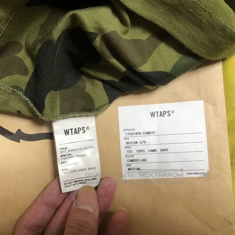 Wtaps Wtaps Green military short-sleeved Size US M / EU 48-50 / 2 - 8 Thumbnail
