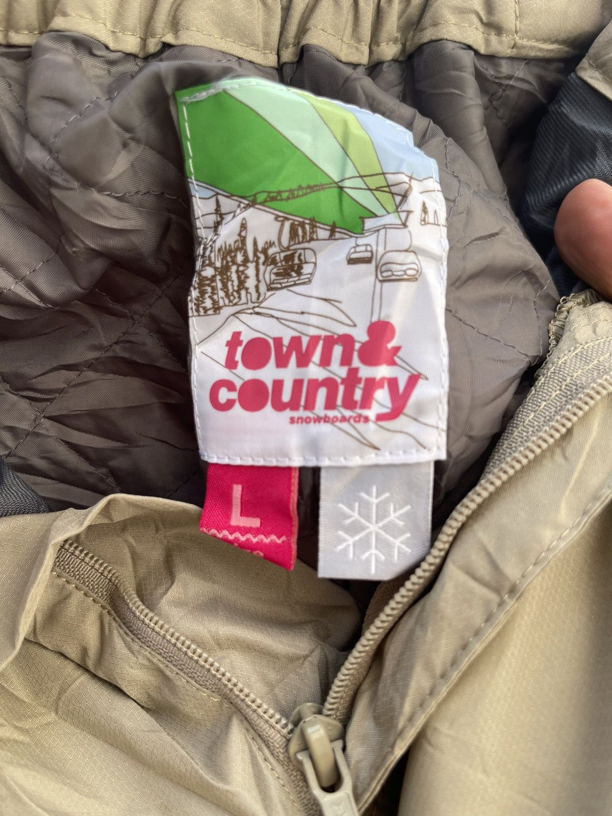 Japanese Brand Town & Country Snowboard pants Size US 27 - 9 Thumbnail